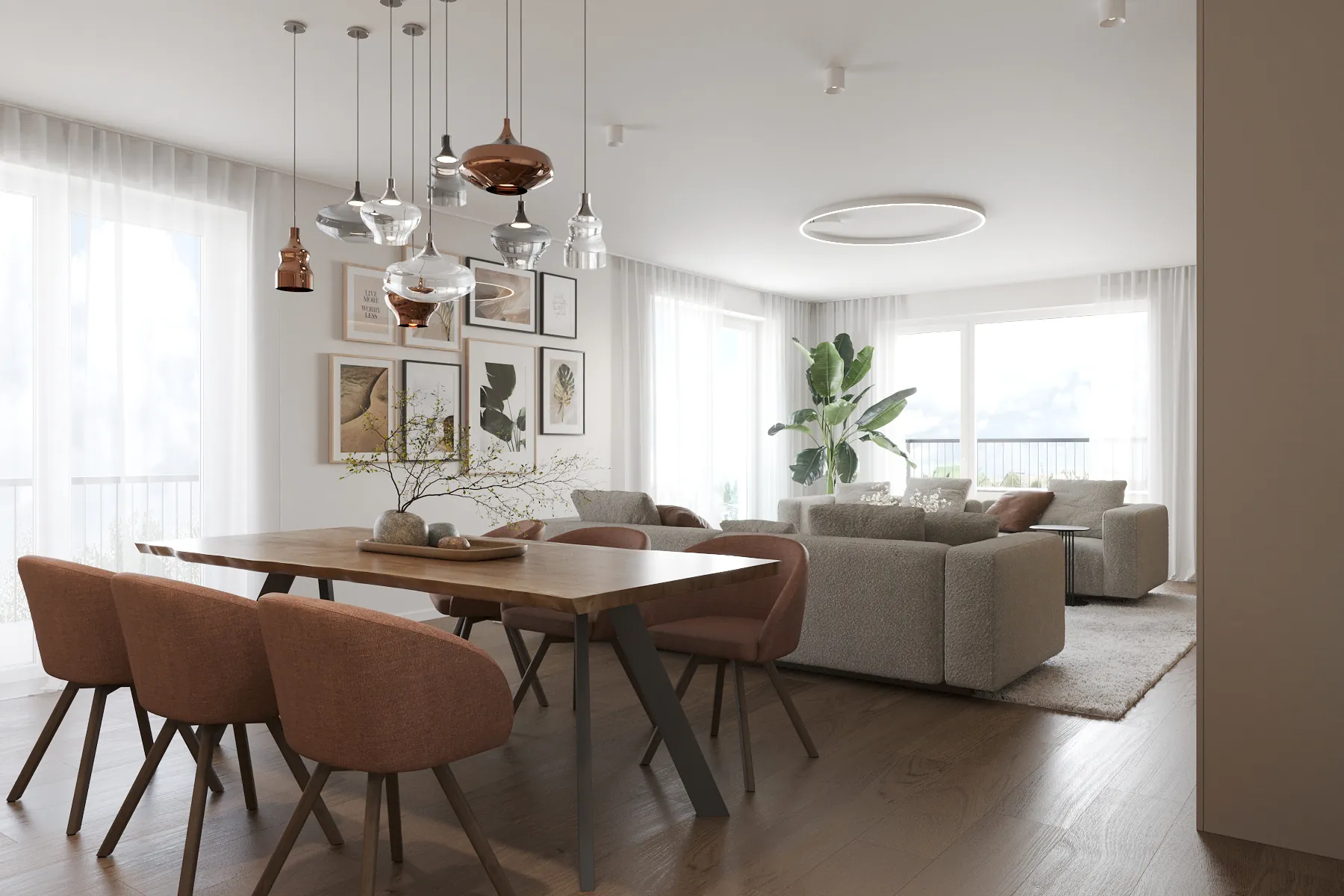 Designová ložnice s hotelovou atmosférou